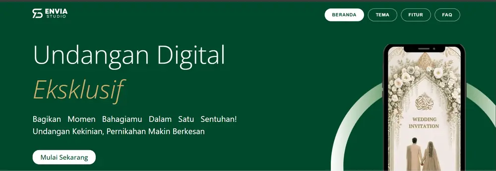 Envia Studio Digital Invitation Platform Desktop